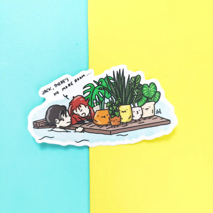 No Room for Jack Vinyl Sticker