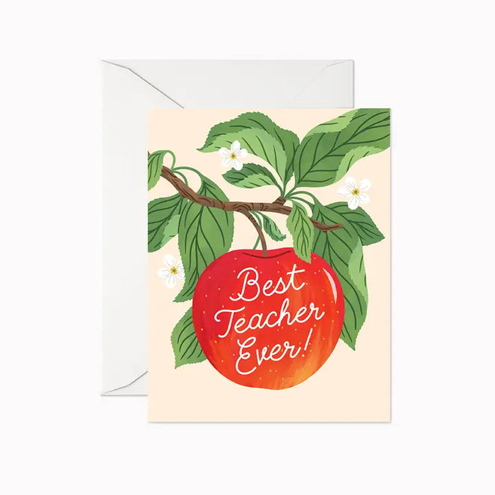 Best Teacher Ever | Greeting Card