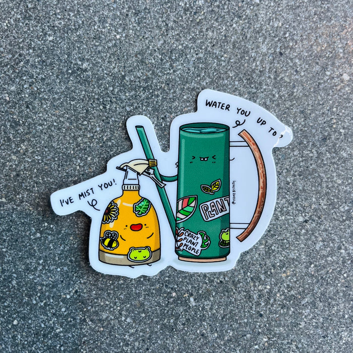 Water You Up To? Vinyl Sticker