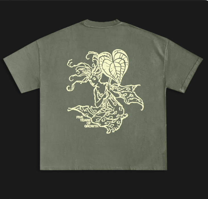 5th Anniversary Tee — Print Hole x VI Plant Shop
