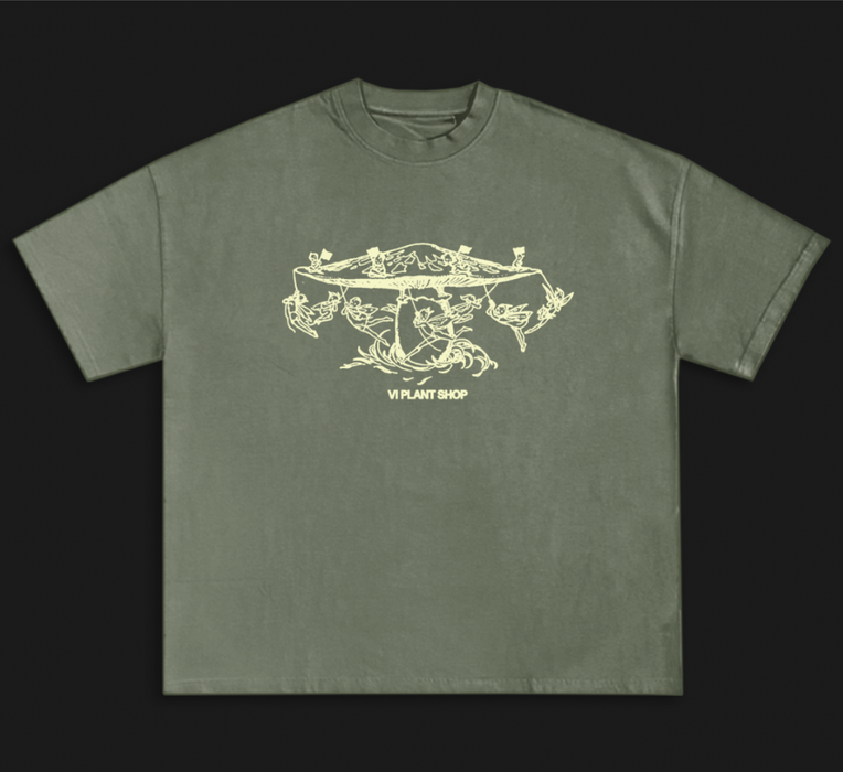 5th Anniversary Tee — Print Hole x VI Plant Shop