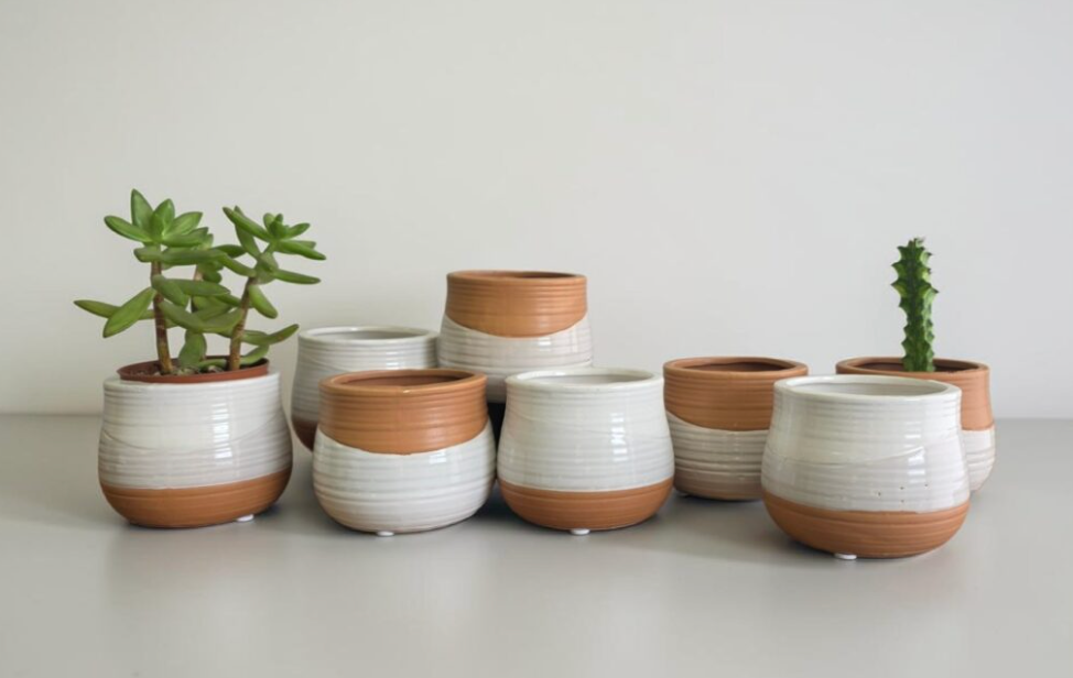Terracotta Haze Pot