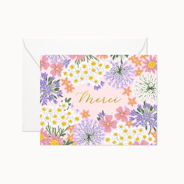 Merci | Greeting Card