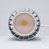 Underside of a white Aspect LED grow light