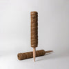 Large coco coir pole with wooden stake