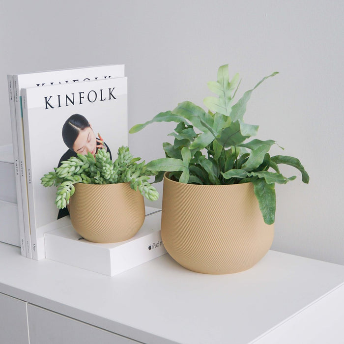 Tan Juniper Planter
