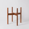 Medium stain bamboo plant stand